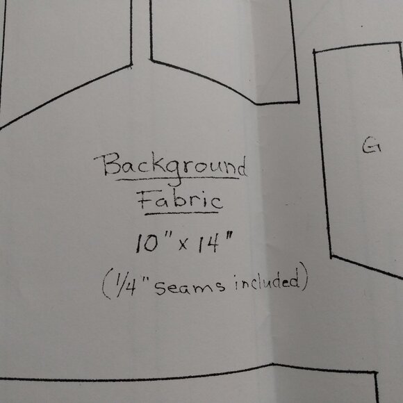 Quilt Block with Fabric Sewing Pattern Skyscraper Buildings Shop Hop July 2014 - Picture 3 of 5